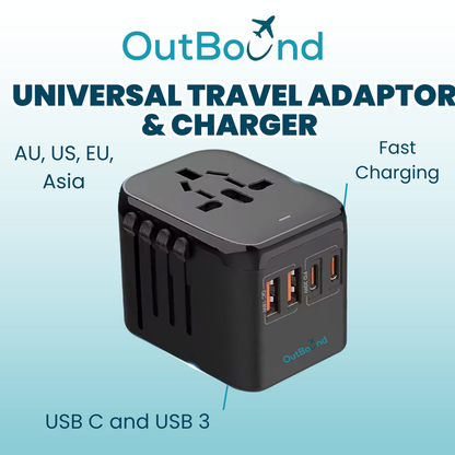 Universal Travel Adaptor & Charger